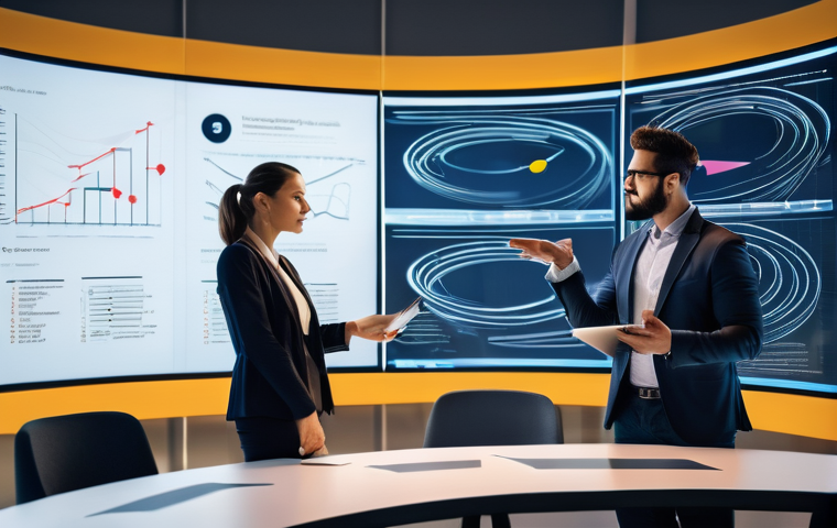 메타인지 기술을 활용한 협업 방법 - **Prompt:** A warm, inviting scene depicting two professionals engaged in deep, active listening. On...